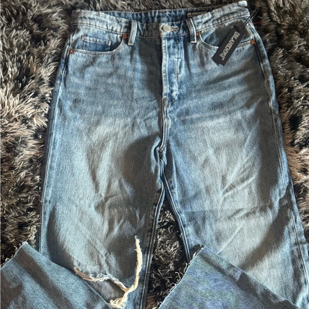 Blank NYC Women’s Baxter Ribcage Straight High Waisted Jeans NWT Size 27 - Picture 4 of 10